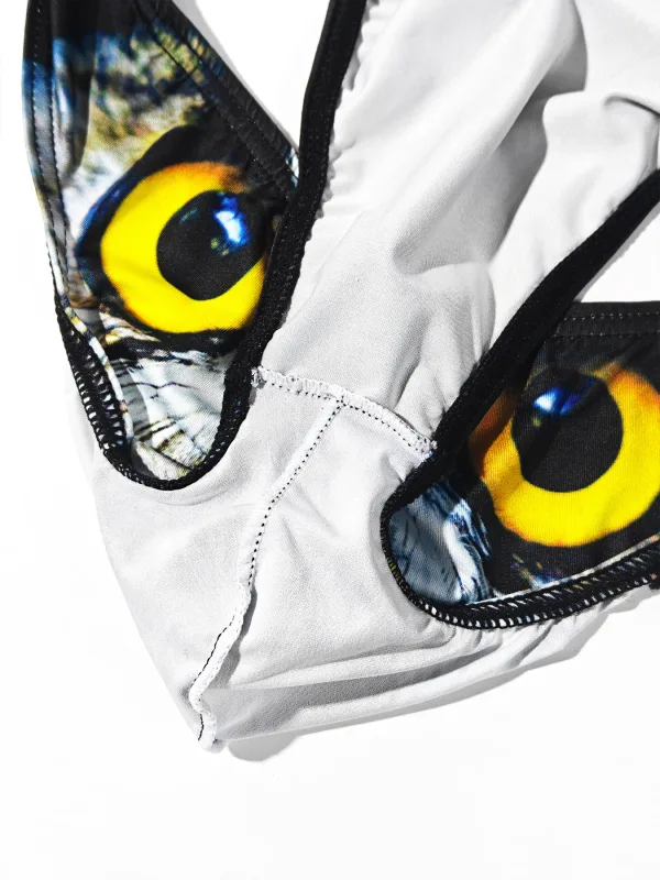 Men Bikini Briefs Sexy Underwear Gay Panties Comfortable Penis Pouch Slip Hombre Cuecas Male Underpants Polyeste Mesh Quick Dry