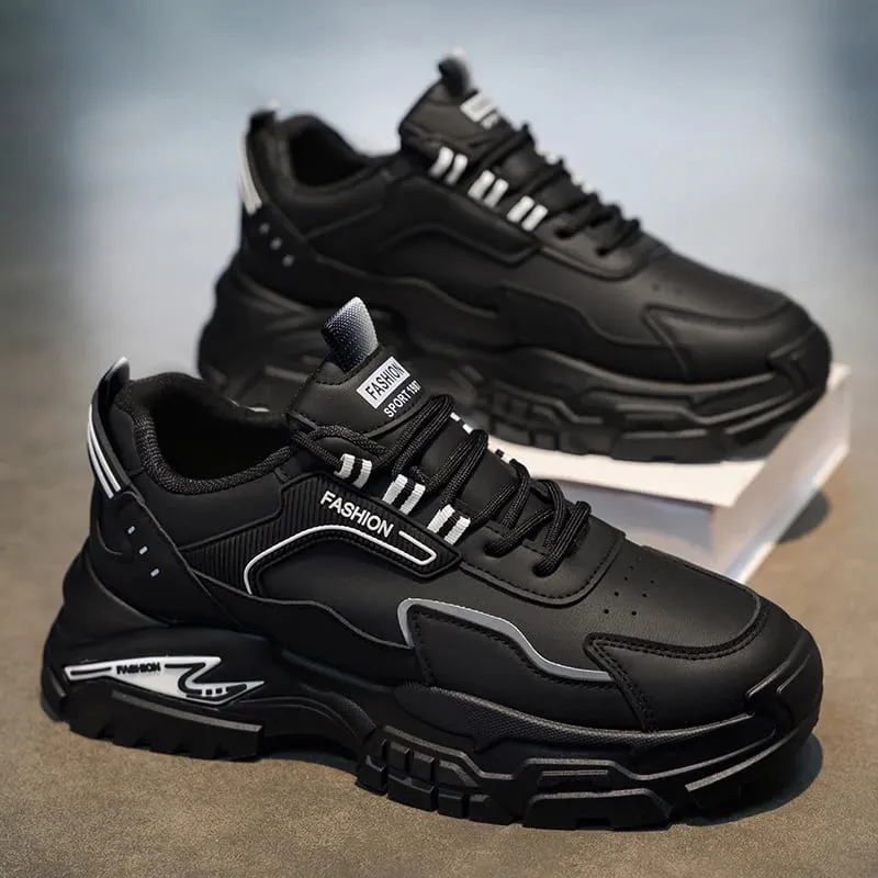 Men Travel Casual Sneakers Simple Elegant Style Lightweight Flexible Sole Breathable Anti Slip Daily Outdoor Running Sports Shoe
