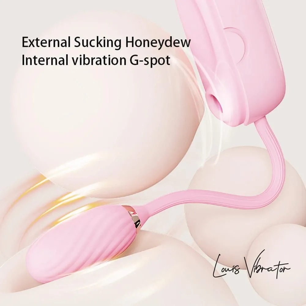 Leistungsstarke Vagina Ball Sucker Klitoris Vakuum Saugen Vibrator 2in1 Weibliche Klitoris Nippel Stimulation Sex Spielzeug Erwachsene Waren für Frauen — image 3