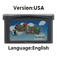 GBA Video Game Cartridge Console Card dDonkey Kong Mario Wario Series Kart Party for GBASP