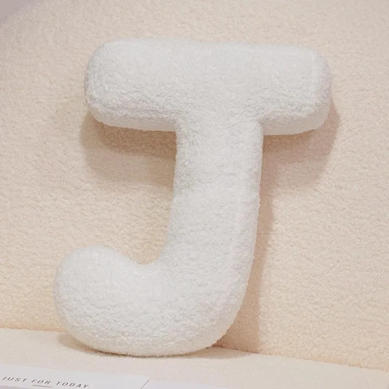 Hot Wholesale Cozy English Letters Pillow Sofa Cushion Living Room Decor 26 Letter Stuffed Doll Toy Kids Teaching Words Game Kid