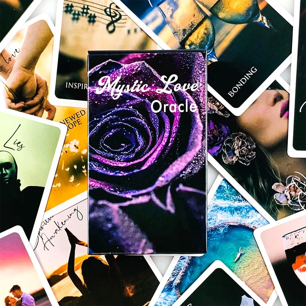 Mystic Love Oracle Cards A 79 Tarot Card Board Game Mystical Divination Table Game Anniversary Gift Valentine's Day GiftS