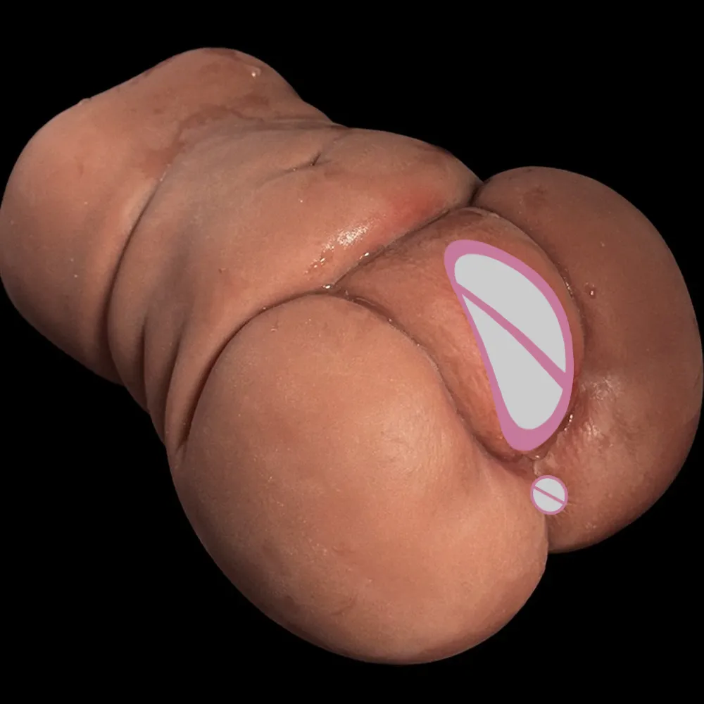 Male Masturbator Pocket Pussy Realistic Vagina Artificial Vaginal Stroker Soft Silicone Adult Sex Toys for Men Erotic Pleasure