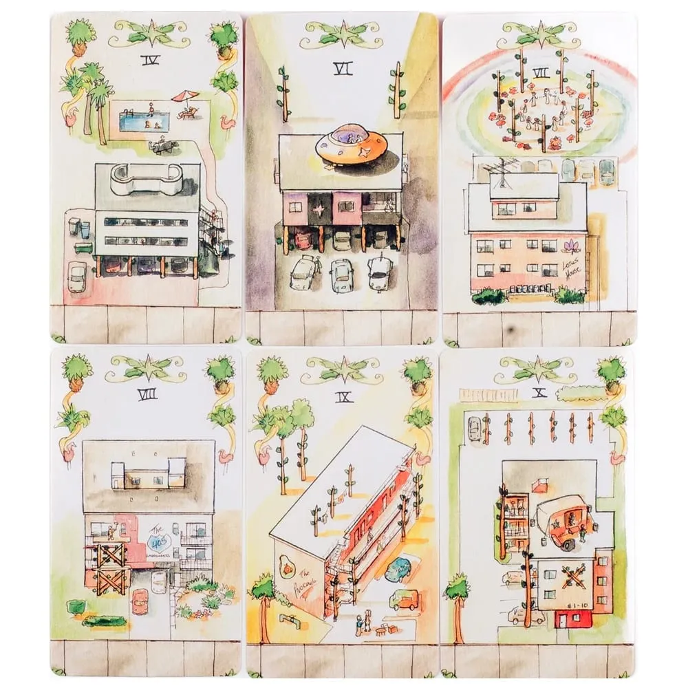 The Housing Tarot Deck Borad Games Divination Family Party Paper Cards Game Tarot And A Variety Of Tarot Options 10.3*6CM