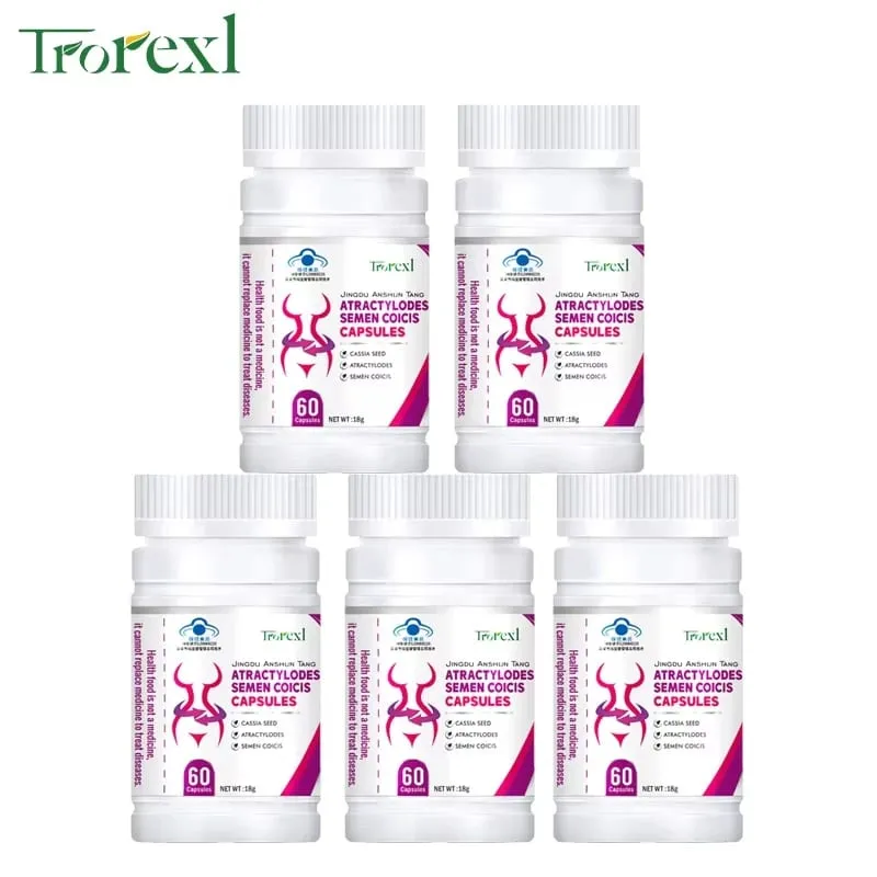 Trorexl Herbal Cassia Seeds & Coix Seeds Capsules for Women- Appetite Regulator Cellulite ​Caffeine-Free