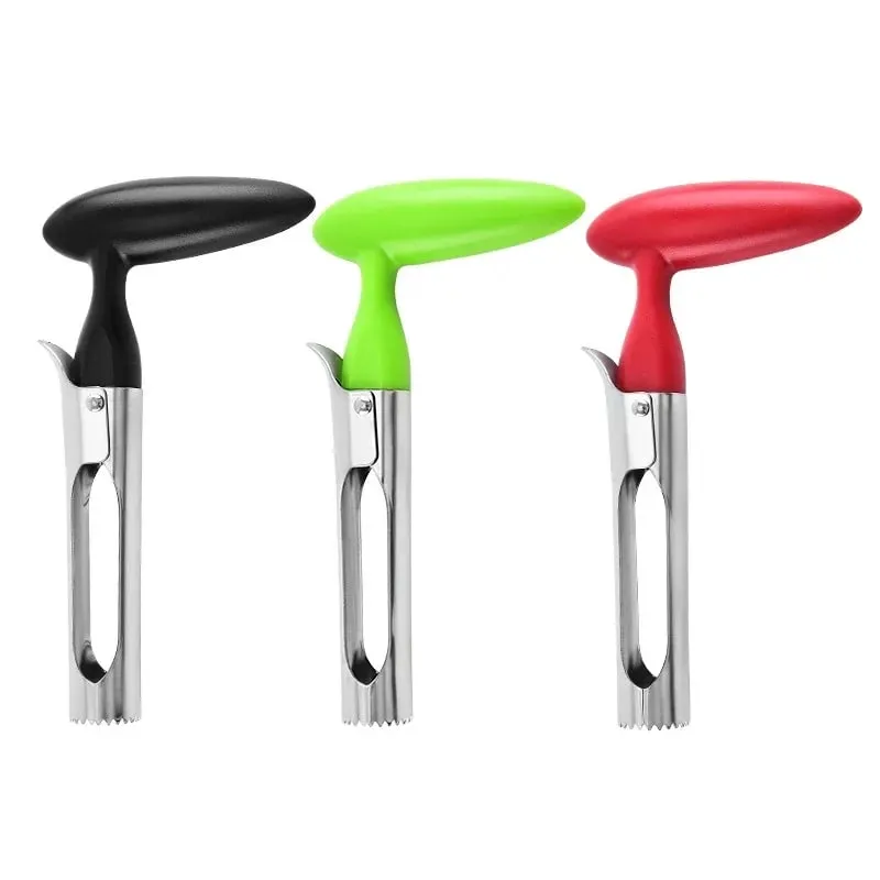 Premium Apple Corer Stainless Steel Apple Pears Core Remover Tool Fruit Cutter Seeder Slicer Knife Mga Tool sa Gulay sa Kusina
