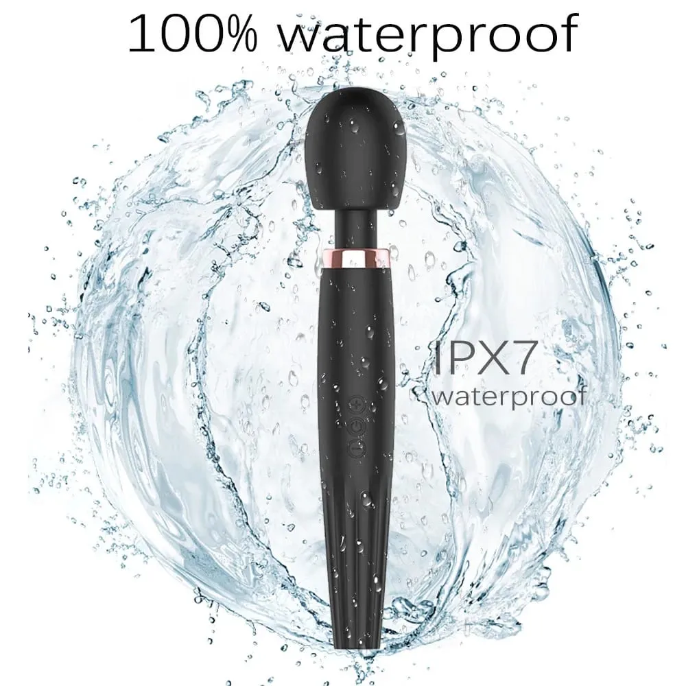 Topení Vibrátor Výkonné dildo AV Magic Wand Masážní přístroj G-Spot Sexuální hračky pro ženy Páry Klitoris stimulují zboží pro dospělé