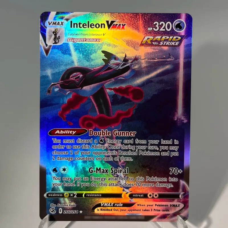 Pokémon GO PKM Cards PTCG6-E GX Rainbow Mewtwo V Dragonite VSTAR Rare Collection Battle Toys Gifts for Hobbies