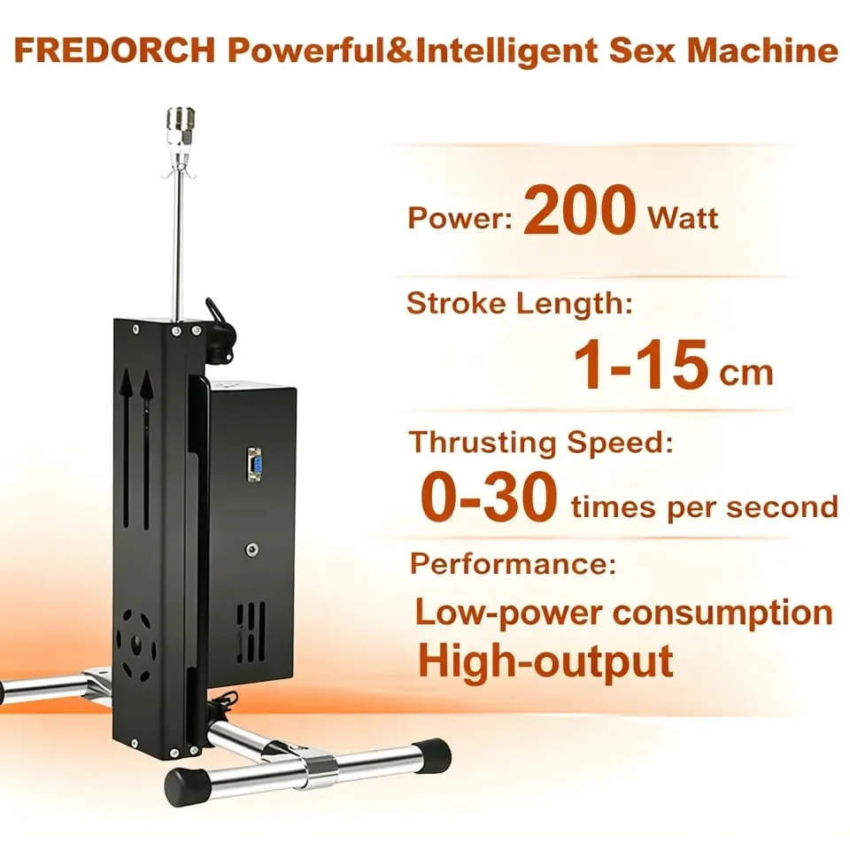 200W Super Powerful Sex Machine for Adult Masturbation Intelligent App Control Premium Love Machine with Dildo Adult Sex Toys