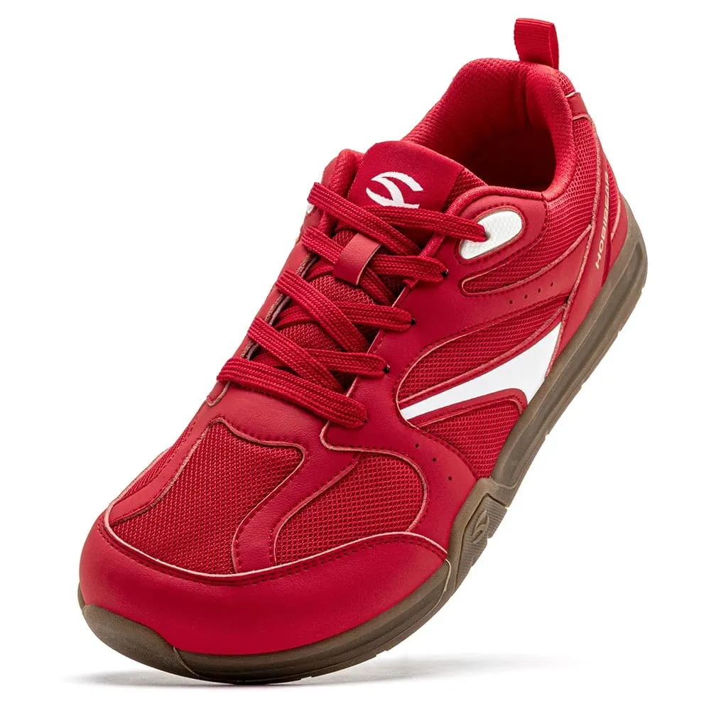 Wide Width Shoes Unisex Flexible Lightweight Lace Up Sneakers Cross Casual Walking Shoes