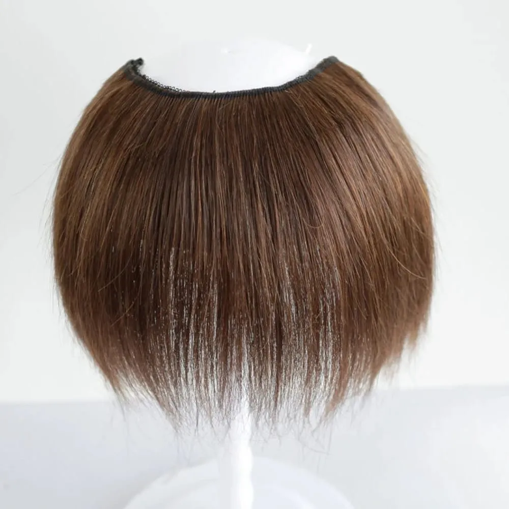 20cm/30cm Invisible Straight U-Shape Part Wig Pad Hairpiece for Women One Piece Clip-in Hair Extension Increased Hair Volume Wig