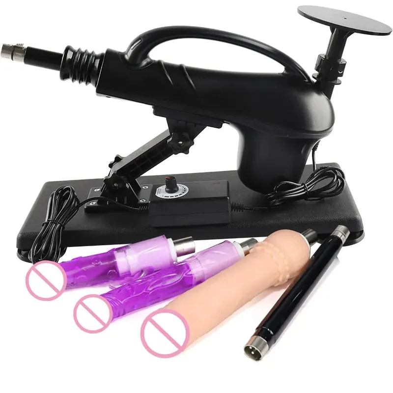New 3XLR Sex Machine for Woman Adjustable Masturbating Pumping SexTooys for Men Adult Toys Upgrade Vibrator Dildo
