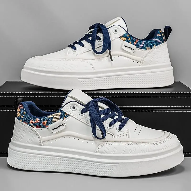 2026 Versatile Sports Leisure Board Shoes Fashion Comfortable Man Shoes Outdoor White Shoes for Man Breathable Men's Sneakers