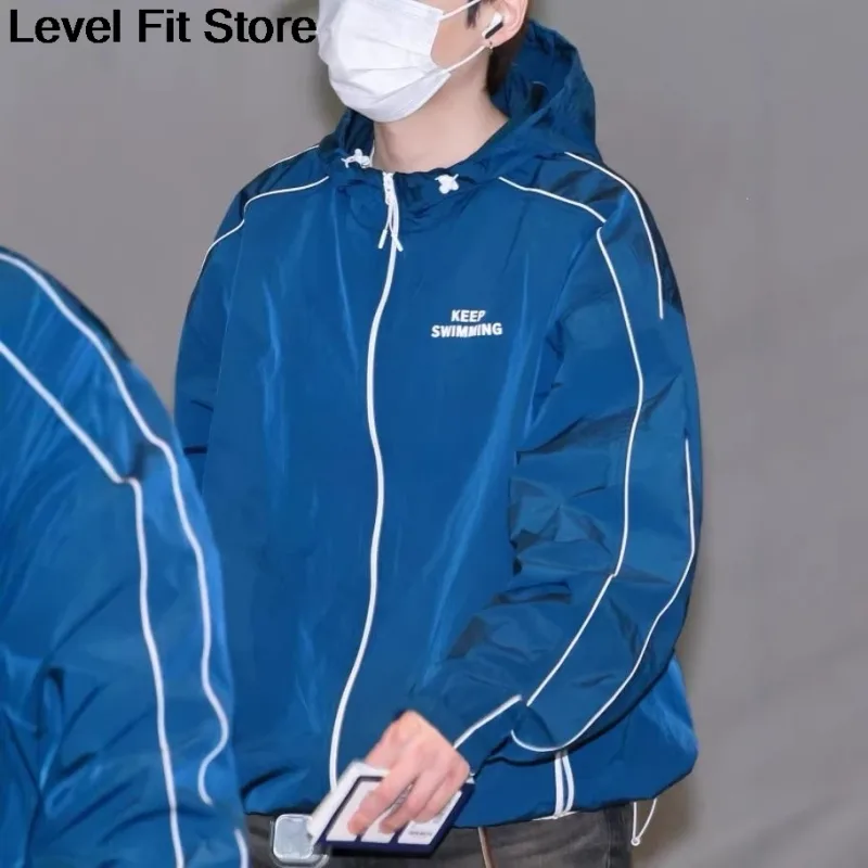 Mikina s kapucí Keep Swimming Jacket Keep Swimming Hoodie Svetr Mikina