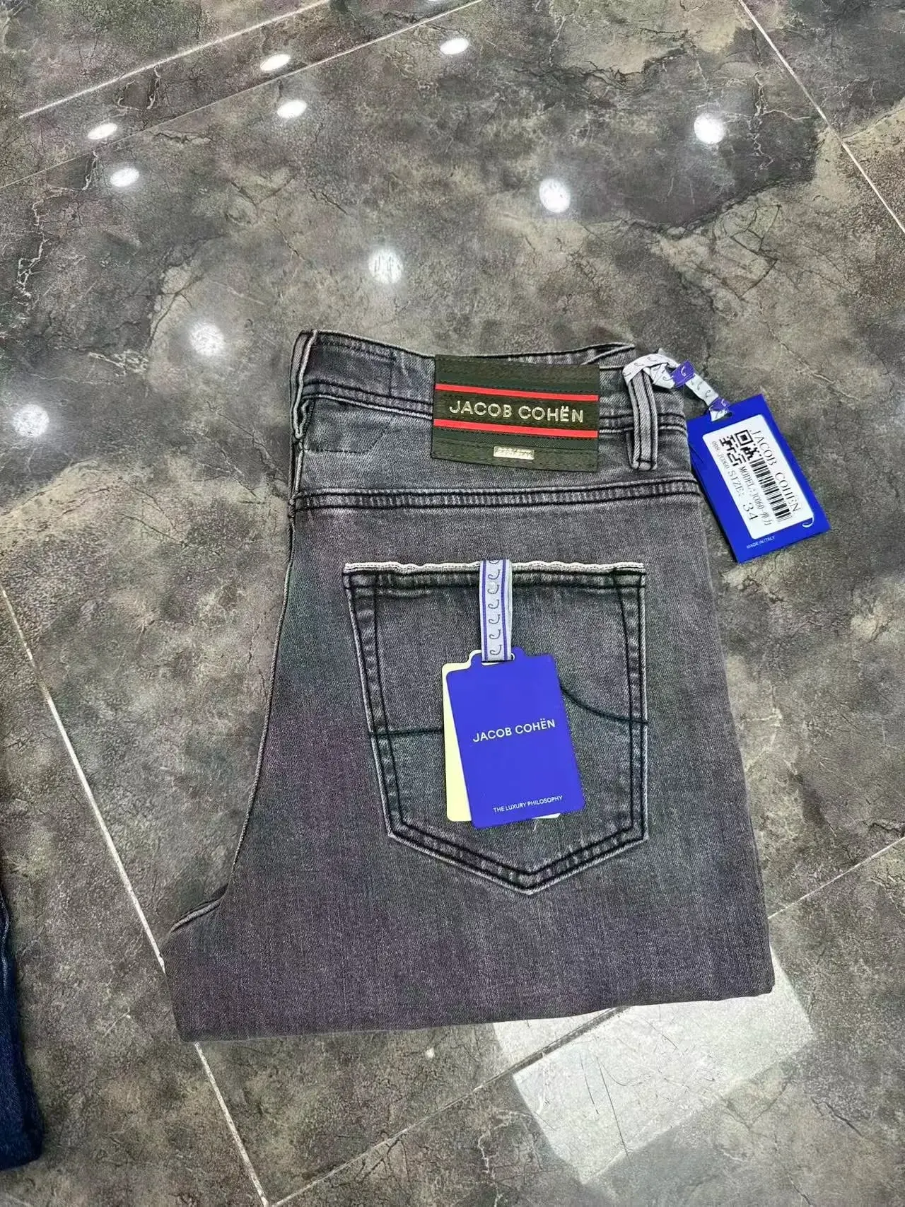 Jeans Thick Cotton Men 2026 Autumn Winter new elasticity comfortable business quality straight Big size 29-40 long Pants