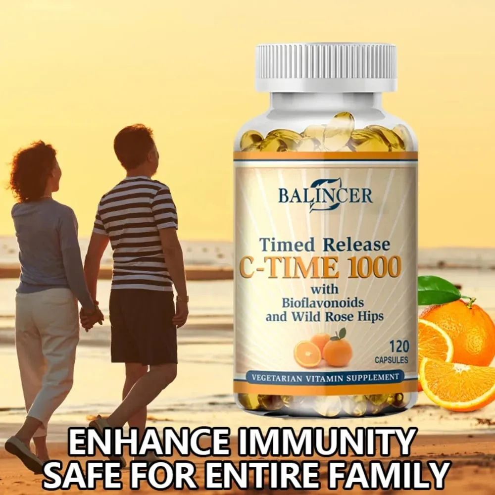 Vitamin C 1000mg Dietery Supplement | Non-GMO & Gluten Free Vegan