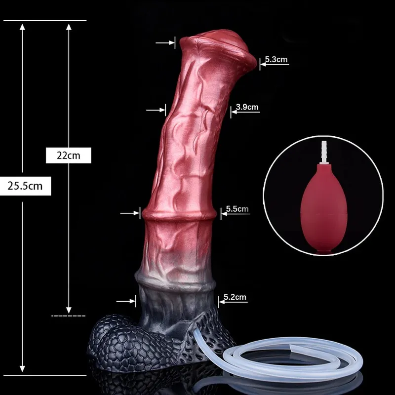 Fantasy Horse Anal Dildos Monster Penis G-Spot Stimulator Squirting Anal Plug Huge Cock Flirting Sex Toys for Men Women 18