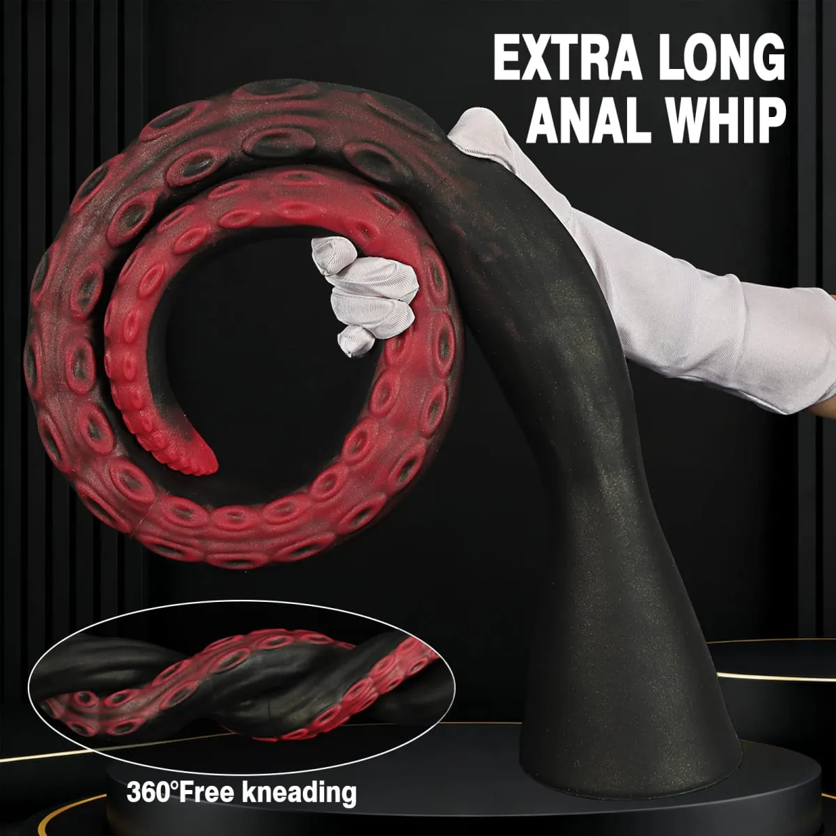 50-100cm Super Long Anal Whip Octopus Anal Plug Silicone Suction Cup Bdsm Buttplug Dilatdor Anal Xxl Sex Toys Women Men Sex Sho