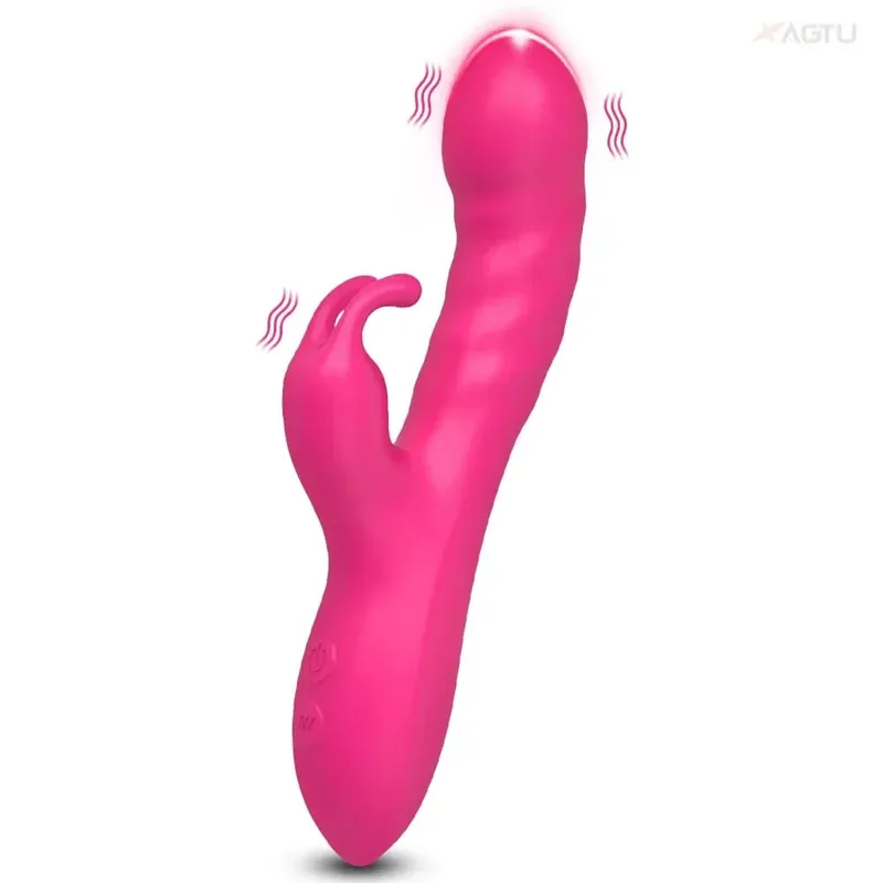 Rabbit Vibrator Women Panties Vibrator G-Spot Vagina Clitoris Dual Vibration Stimulator Female Masturbator Sex Toy for Women 18+