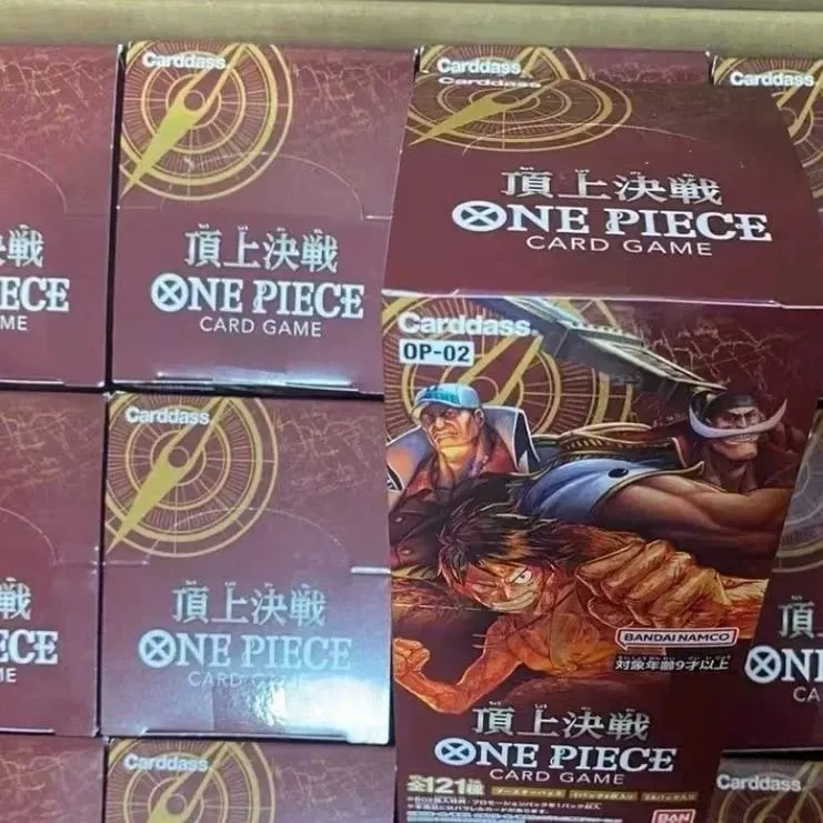 In Stock Bandai Genuine One Piece Card OPCG God Speed Fist Luffy Pirate Group Seven Japanese Sealed Card Collection Toys Gift