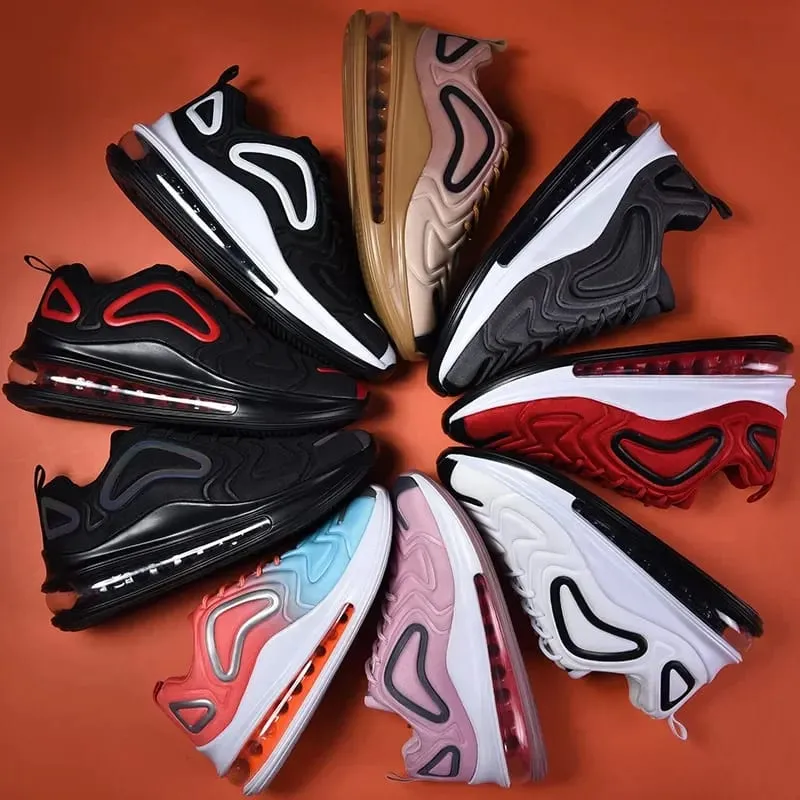 2026 New Men's Low-Top Running Shoes Fashionable Casual Sports Sneakers Large Size Couples Shoes Air Cushion Mesh Upgraded