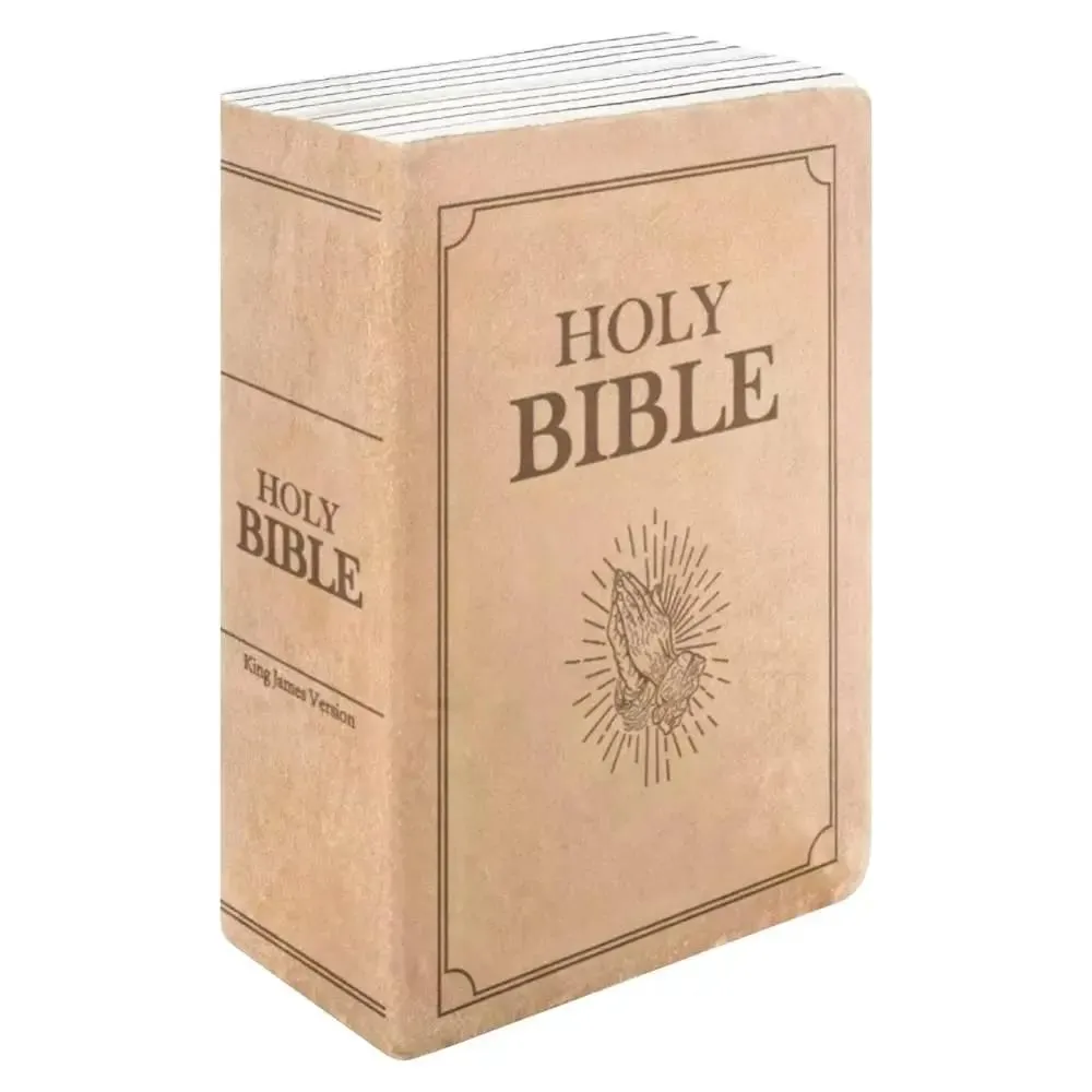 Living Room Realistic Looking Bible Pillow Sofa Cushion Home Decor Bible Throw Pillow Cutest Bible Cushion Christmas Present