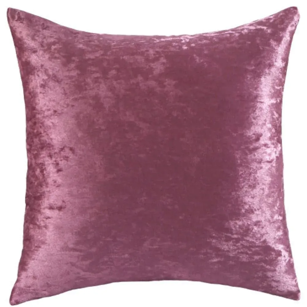 Ice Velvet Solid Color Cushion Cover 18x18 Inch Crushed Velvet Shiny Throw Pillowcase for Living Room Sofa Home Decor