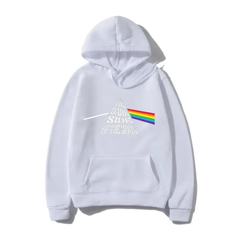 Őszi téli kapucnis Rock Band rózsaszín pulóverek Floyds Vintage hosszú ujjú polár pulóver pulóver sudaderas estilo barát