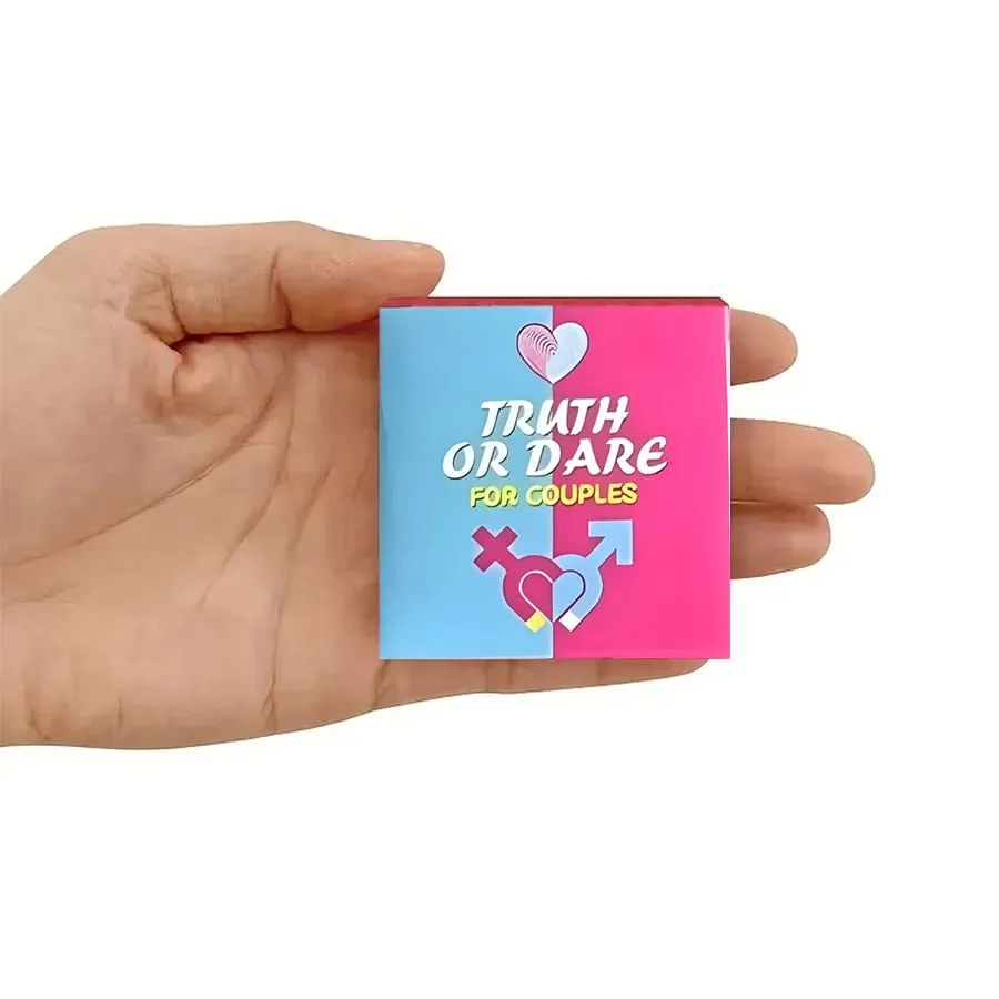 Truth or Dare Card Game Party Entertainment Board Game Couple's Date Night Ideal Gift for Christmas Valentine's Day and Anni