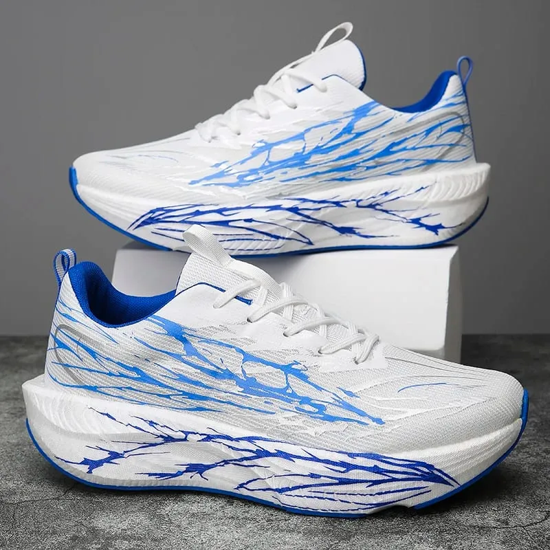 Unisex Running Shoes Women Carbon Board Speciality Marathon Shoes Men Sports Breathable Lightweight Technology Running Sneakers