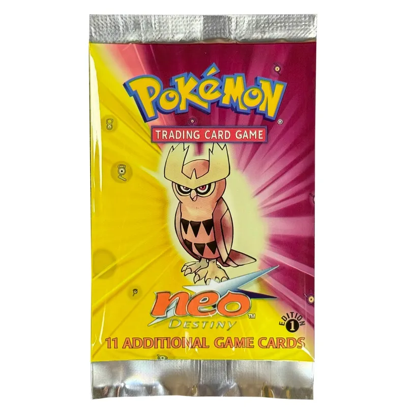 Booster Pack 11pcs/bag 1st Edition Pack Neo Destiny (N4) Trading Card Game Collection Battle Booster Toys Boys Gift