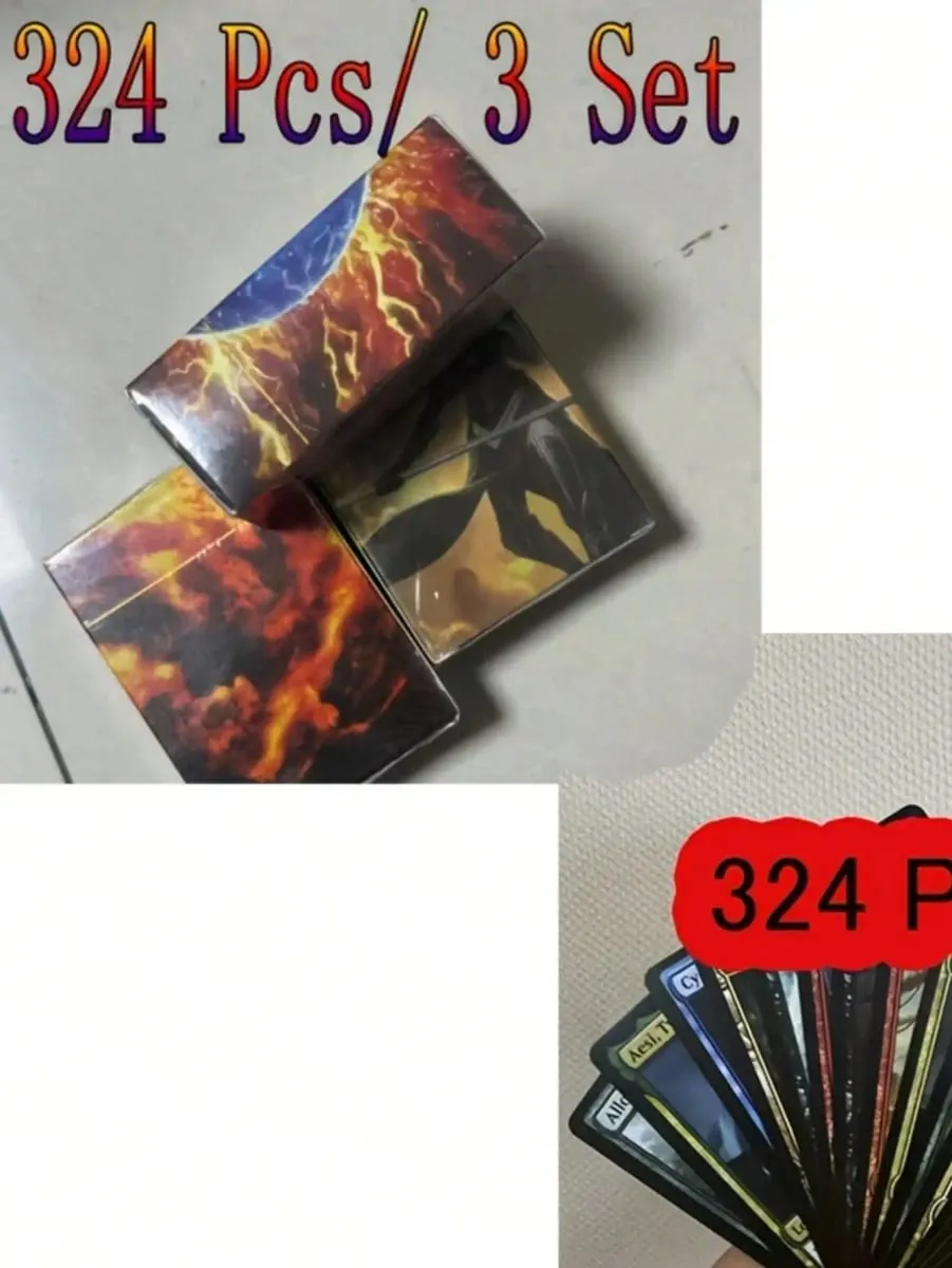 324 Pcs Black Core Cards P9 Dual Land Fetch Land Shock Lands MTG Cards