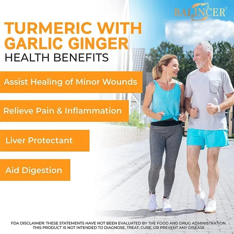 Turmeric Curcumin with Black Pepper for Optimal Absorption Best Vegan Joint Support Supplement