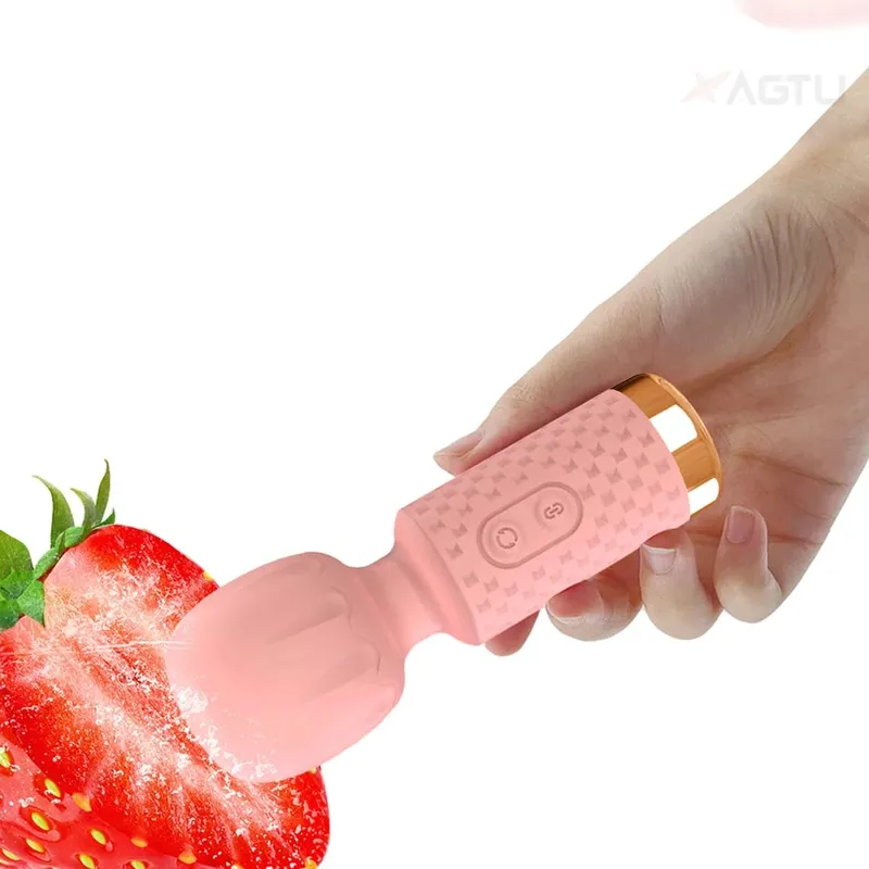 Powerful AV Magic Wand Dildo Vibrator for Women Nipple Clitoris G spot Vagina Stimulator Vibration Massager Adult Sex Toys 18