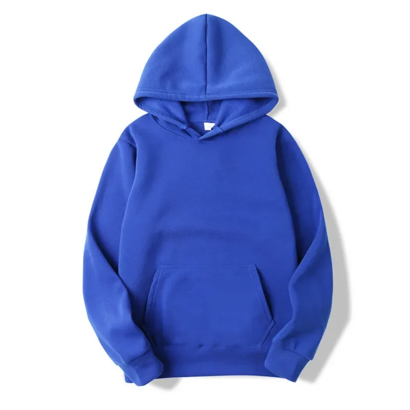 2026 New Men'sSweatshirt Casual Streetwear Pullovers Sport Fitness Pocket Hoodies Multi Color