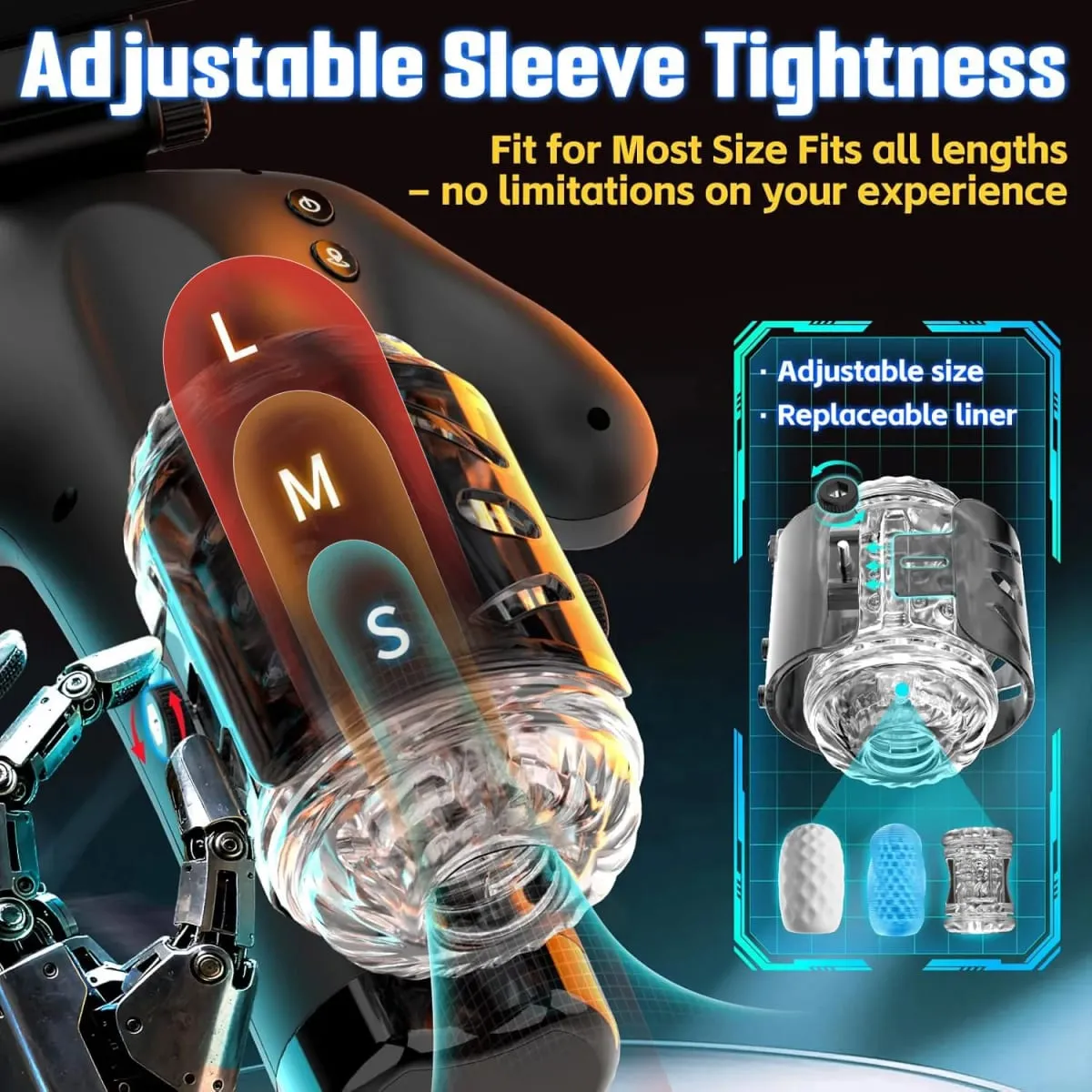 Automatic Thrusting Masturbator Blowjob Sex Machine Male Masturbation Stroker with Phone Holder Sex Toys For Men