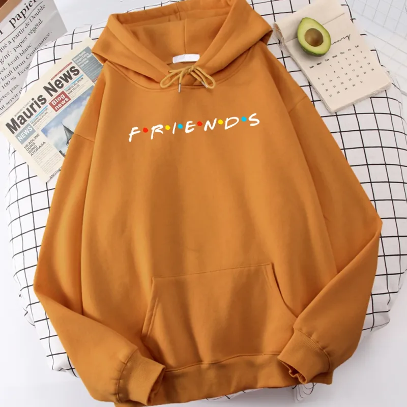 Sitcom Film Freunde Gedruckt Herren Hoody Koreanische Fleece Sweatshirt Einfache Crewneck Mit Kapuze Straße Oversize Herbst männer Kleidung