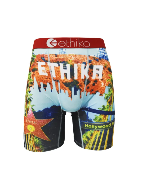 Soft Men's Boxer Shorts 1 Piece Kumportableng Pang-araw-araw na Kasuotang Panloob Makahinga Stretch Fit Polyester S-XXXL Magaan