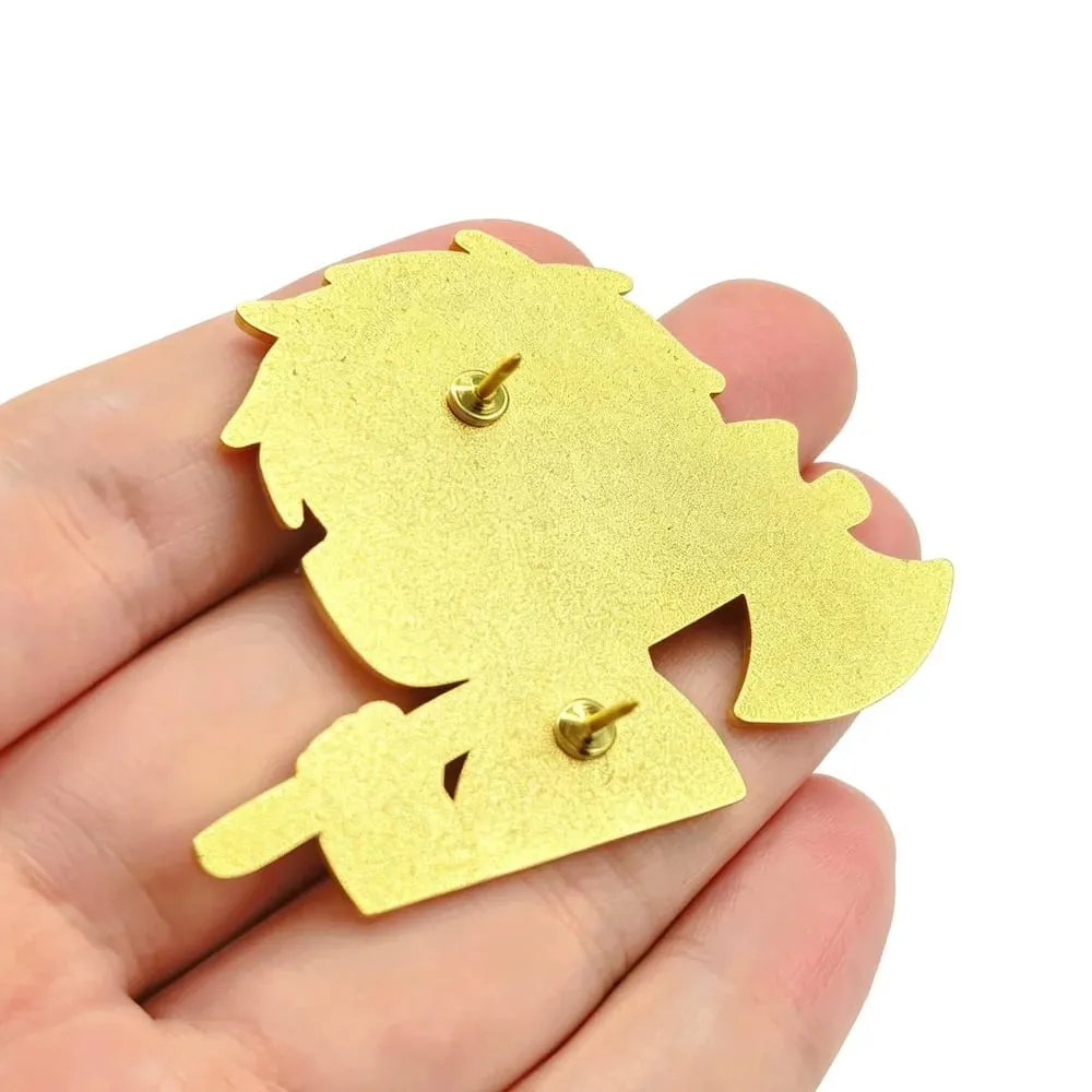Classic Anime Games Enamel Pins Kawaii Cartoon Character Brooch Clothing Backpack Lapel Badges Fashion Jewelry Accessories Gifts