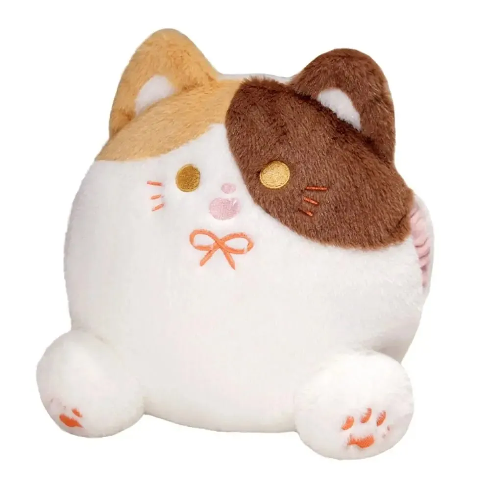 's Accompany PP Cotton Calico Cat with Hand Pocket Smile White Cat Pillow Plump Funny Black Cat Children Girl