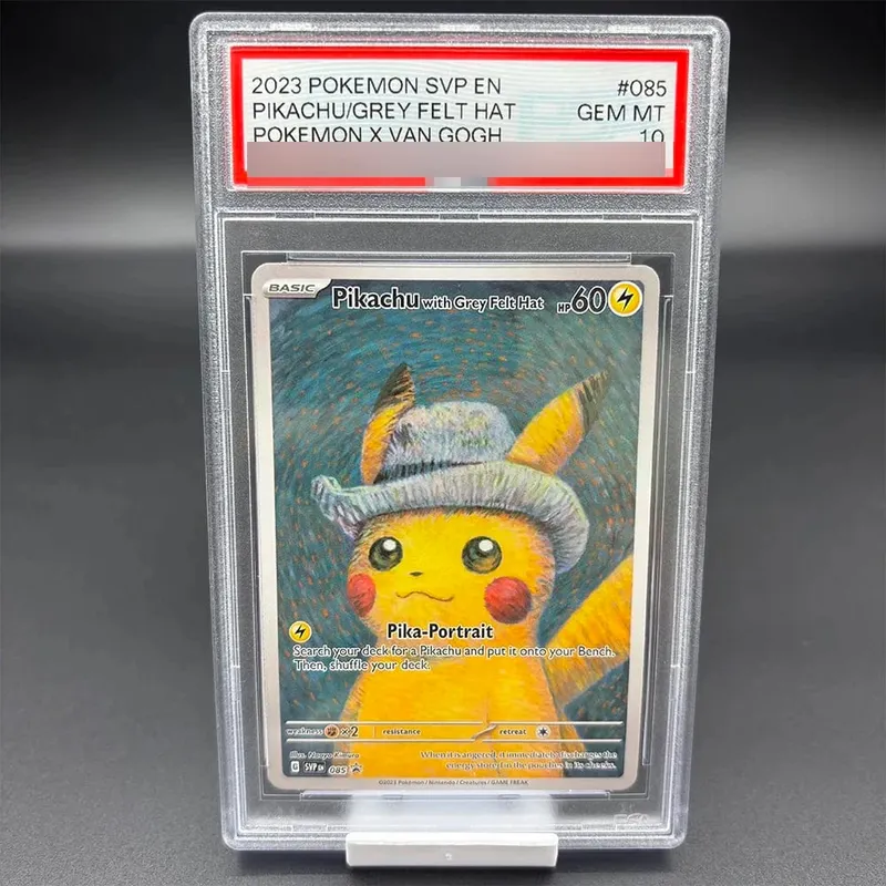 Diy Lugia Charizard Giratina 10Points Rating Card Magikarp Mew Latios Copy Version Game Anime Collection Cards Gift Toy