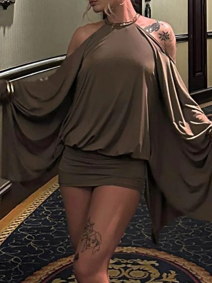 Sexy sem costas lantejoulas vestido de verão feminino clube férias festa aniversário vestido elegante bodycon baile noite vestidos curtos