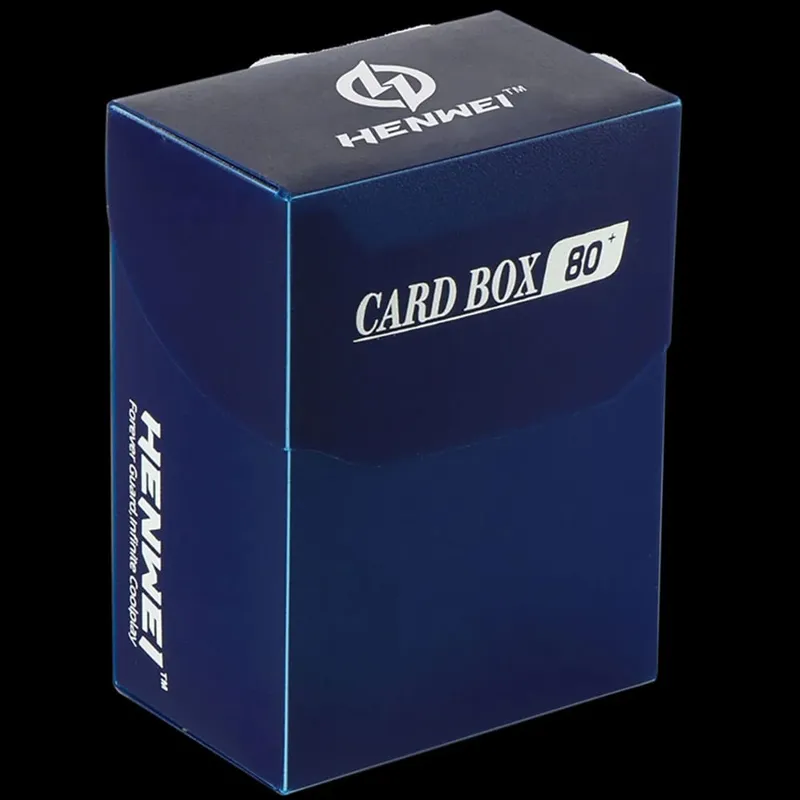 80+Card Deck Box PP Material Portable Many Color TCG Cards Case for MTG/YGO/TCG Gathering PP Storage