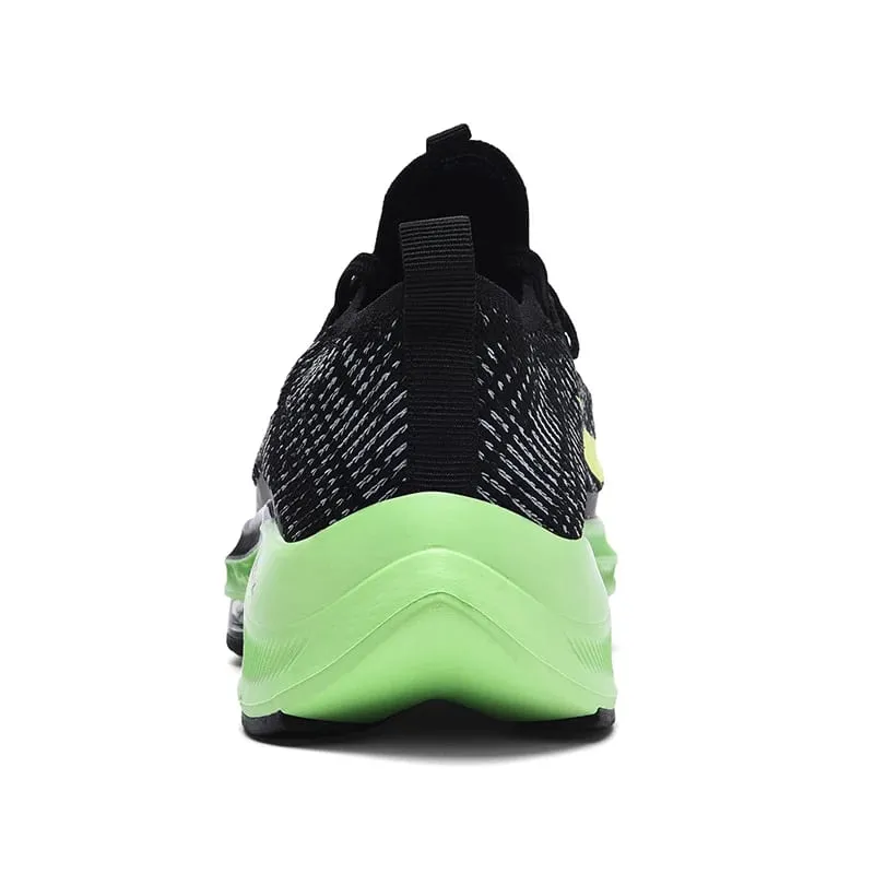 Men's Running Shoes Breathable Racing Cushioning Outdoor Running Shoes Casual Non Slip Mesh Off-Road Shoes