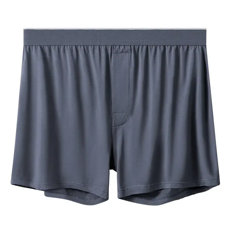 1/2Pcs Modal Mens Aro Pants Seamless Loose Solid Color Breathable Panties Elastic Underwear Boxer Shorts Homewear Underpants