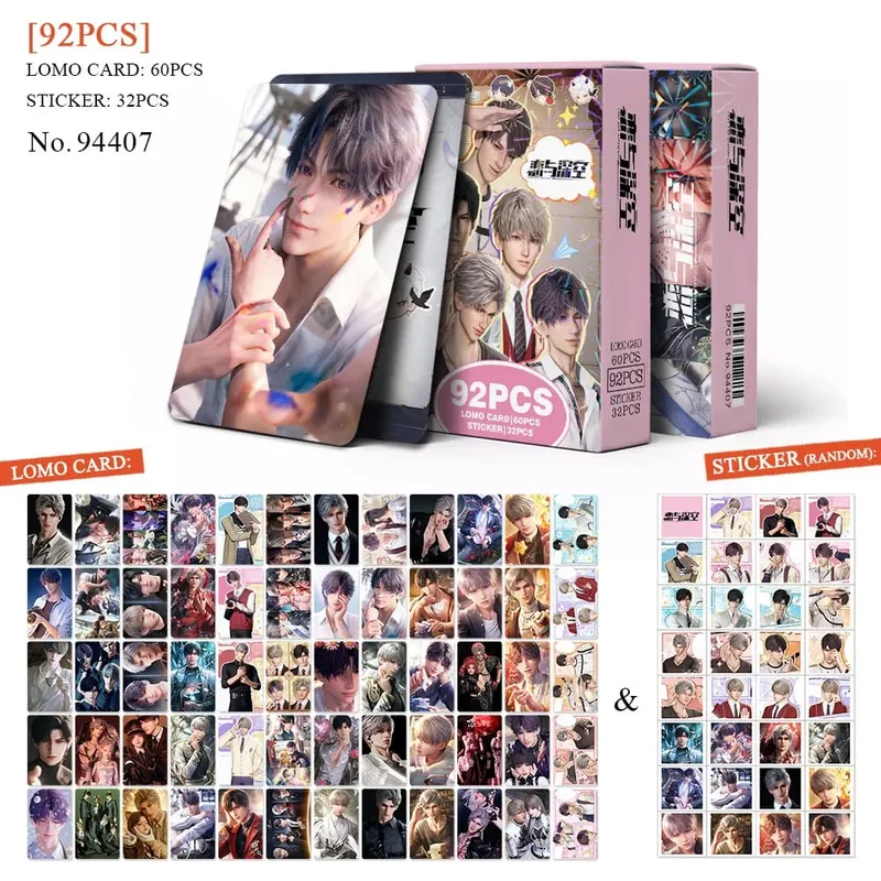 Anime Aanval op Titan‌ Lomo Kaart Ansichtkaart Speelgoed Haikyuu Apotheker Dagboeken Honkai Star Rail Collectie Kaarten Met Stickers Gift