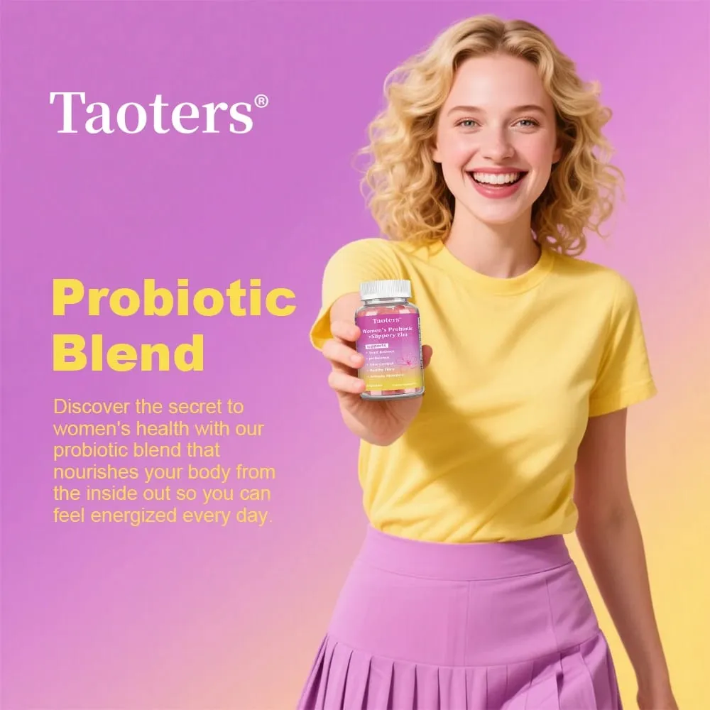 Women's Probiotics for Women Gummies Supports Women's Health - Ph Balance Healthy Odor Supports Gut Immune Health-60 Gummies