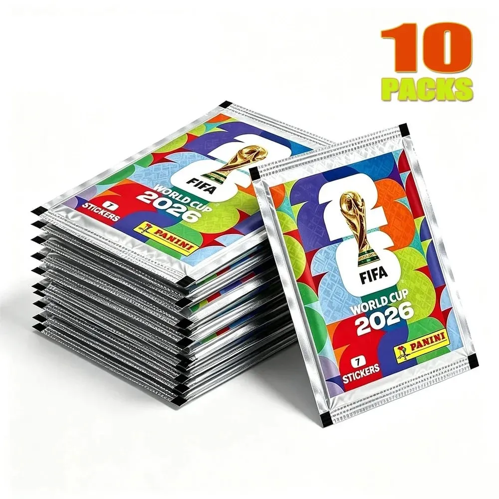 Hot Sales Panini Official 2026 FIFA World Cup Soccer Stickers Limited Edition Sticker Packs Fan Memorabilia gift Good Gift