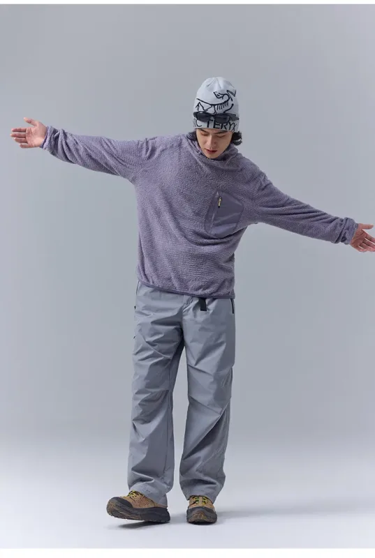 Unisex THERMOLITE® All Season Thermal Hoodie 190g Ultralight Breathable Fleece Mid Layer with Thumbholes & Zip Pocket