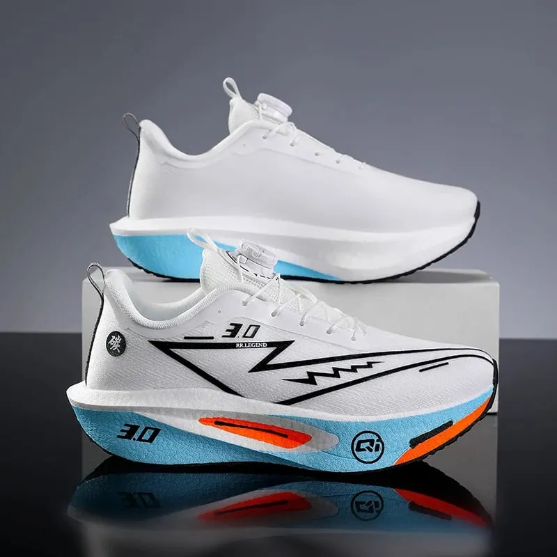 2026 Running Shoes Carbon Board Marathon Men Sports Breathable Lightweight Women's Comfy Athletic Antiskid Sneakers Casual New